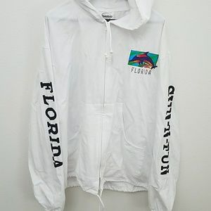Super fun lightweight florida zip up!